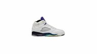 The AJ5 Grape Ice-New Emerald (Image via Nike)